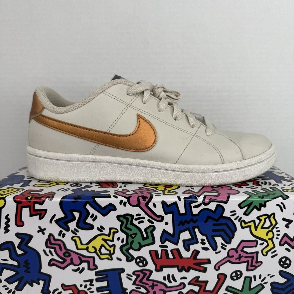 Nike Women’s‎ Court Royal 2 Bronze/White Leather CU9038-102 Size 7.5 W/Box